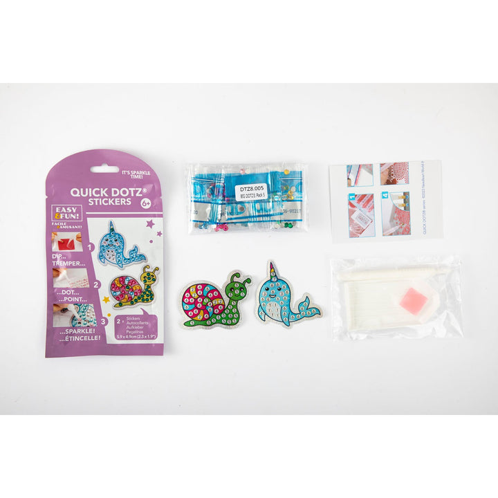 Diamond Dotz BIG DOTZ Stickers Pack 5 - Slip & Swim