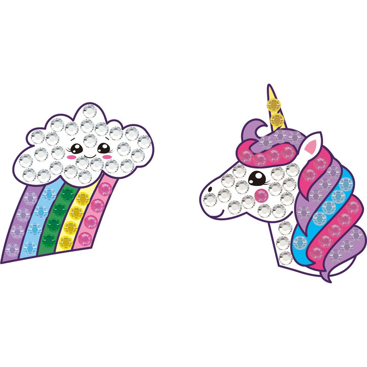 Diamond Dotz BIG DOTZ Stickers Pack 6 - Rainbow Unicorn