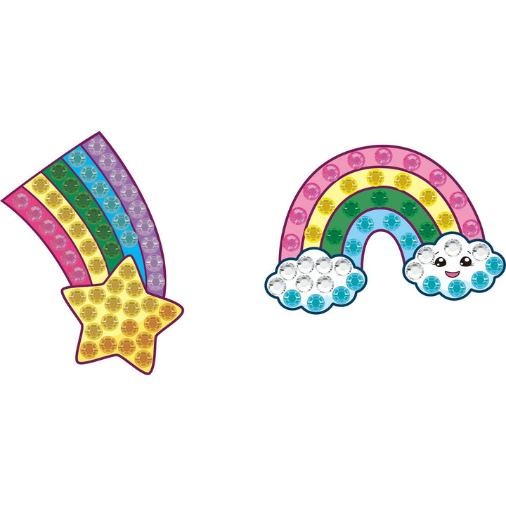 Diamond Dotz BIG DOTZ Stickers Pack 7 - Star Rainbow
