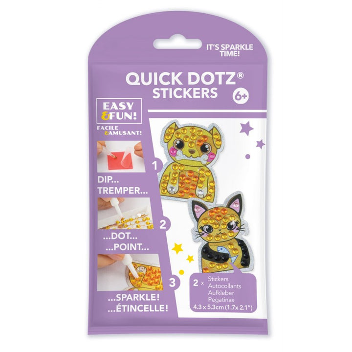 Diamond Dotz BIG DOTZ Stickers Pack 9 - Pup & Pus Cat