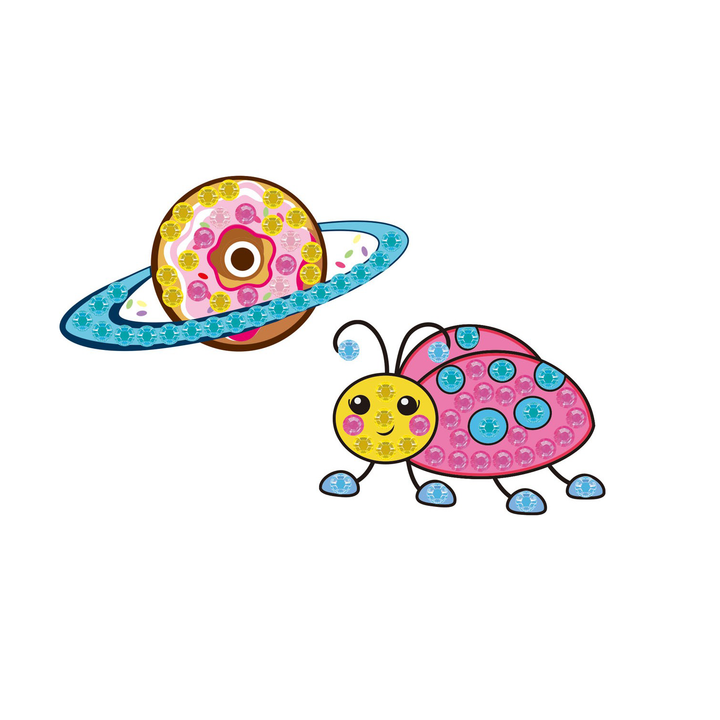 Diamond Dotz BIG DOTZ Stickers Pack 8 - Dino Roar