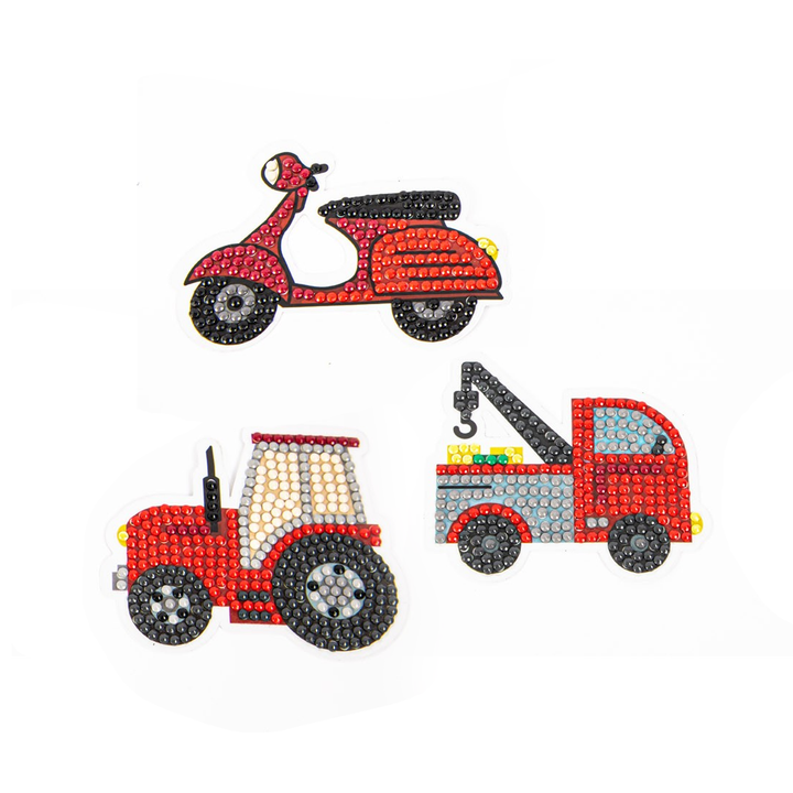Diamond Dotz DOTZIES 3 STICKERS Multi Pack - Honk Honk