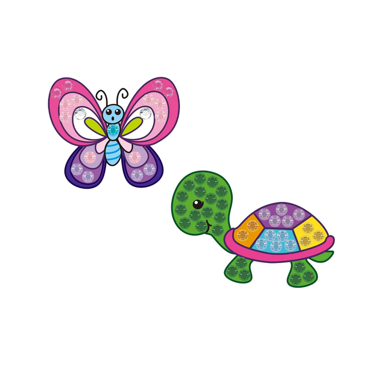 Diamond Dotz BIG DOTZ Stickers Pack 1 - Garden Friends