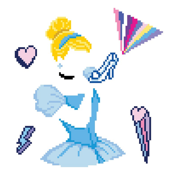 Diamond Dotz Cinderella Kind POW-ER Dotz Box - 11 x 11 in
