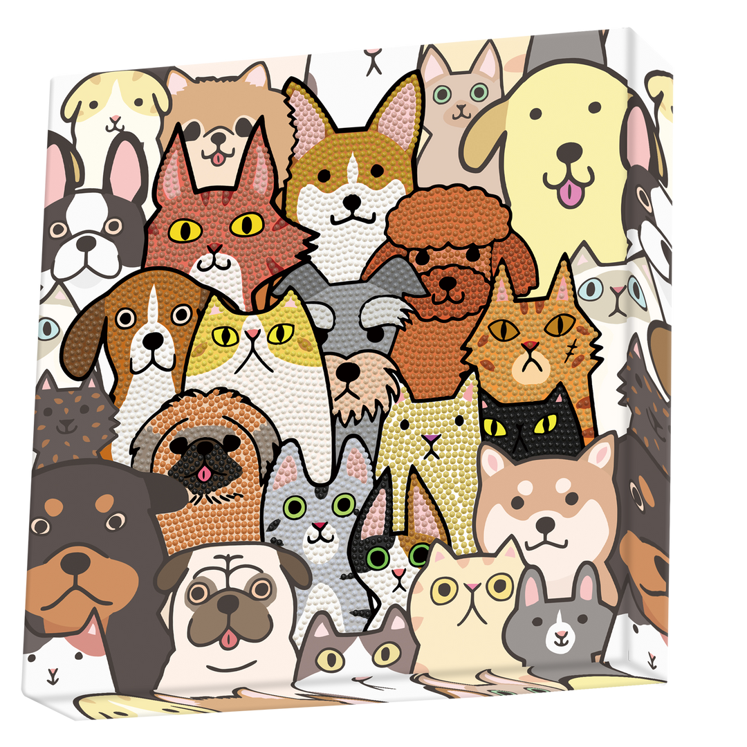 Diamond Dotz Dogs & DOTZ - 11.02 x 11.02 in