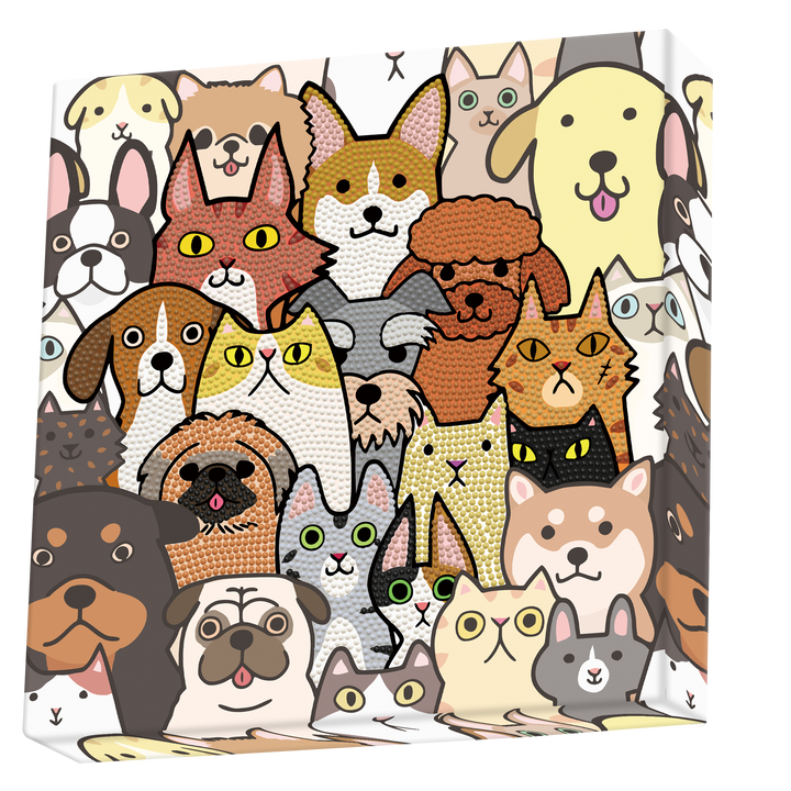 Diamond Dotz Dogs & DOTZ - 11.02 x 11.02 in