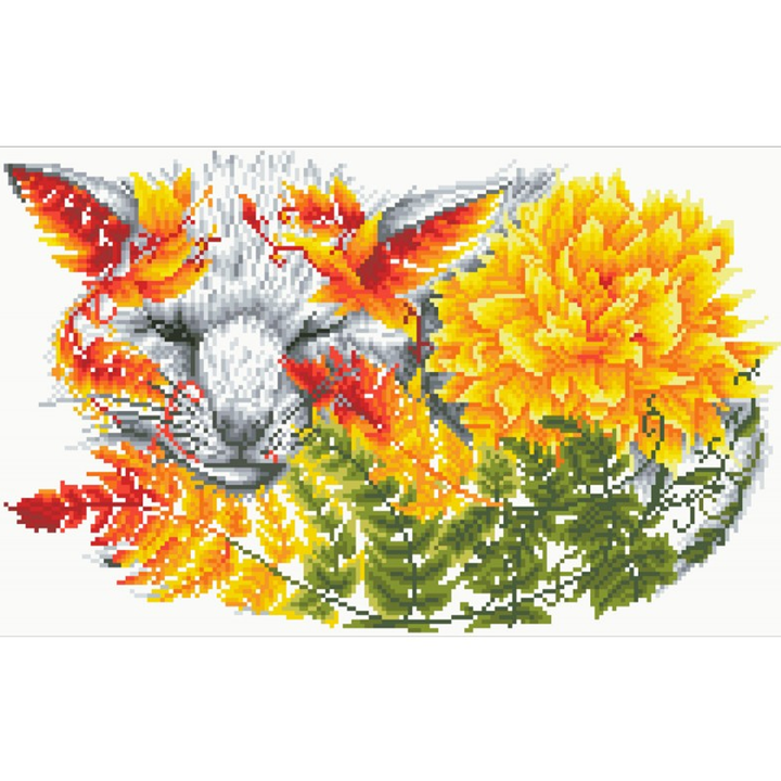 Diamond Dotz Fern Fox - 20.5 x 12.6 in