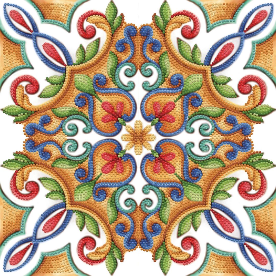 Diamond Dotz Portugese Tile - 12.01 x 12.01 in