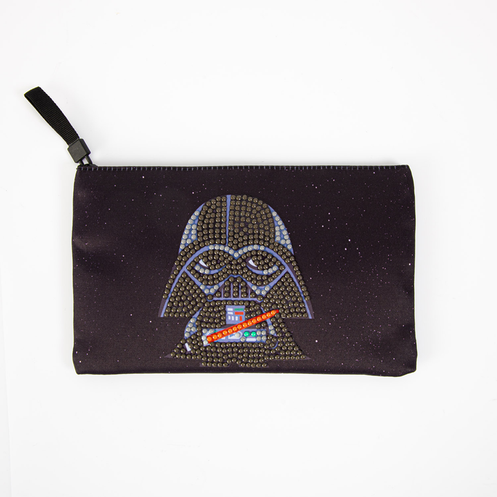 Diamond Dotz Star Wars Darth Vader and Lightsaber DOTZIES Pouch Kit - 7.75 x  4.5 in