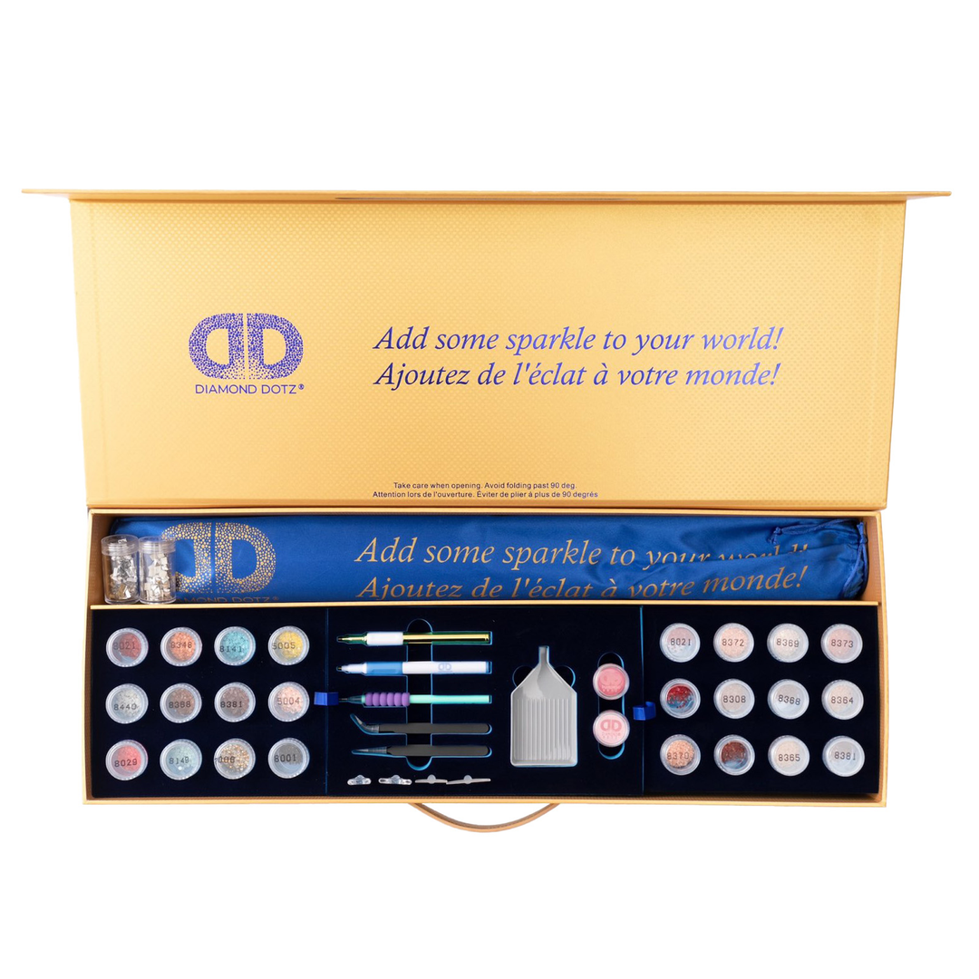 Diamond Dotz Tree of Life 1 (apres Klimt) - Masterclass - 26.4 x 51.2 in