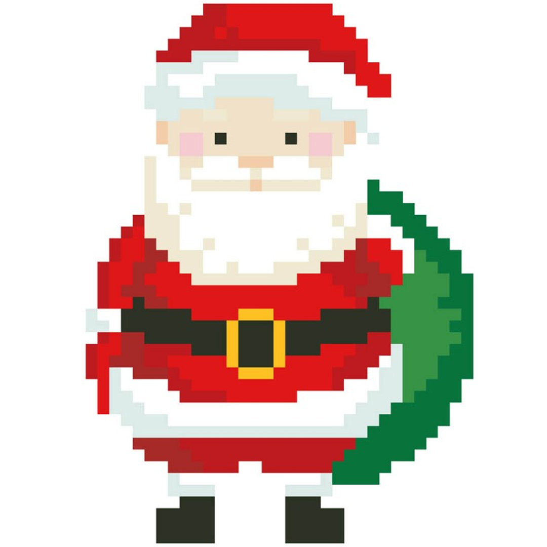 Diamond Dotz Santa Claus Sack - 5.3 x 5.3 in