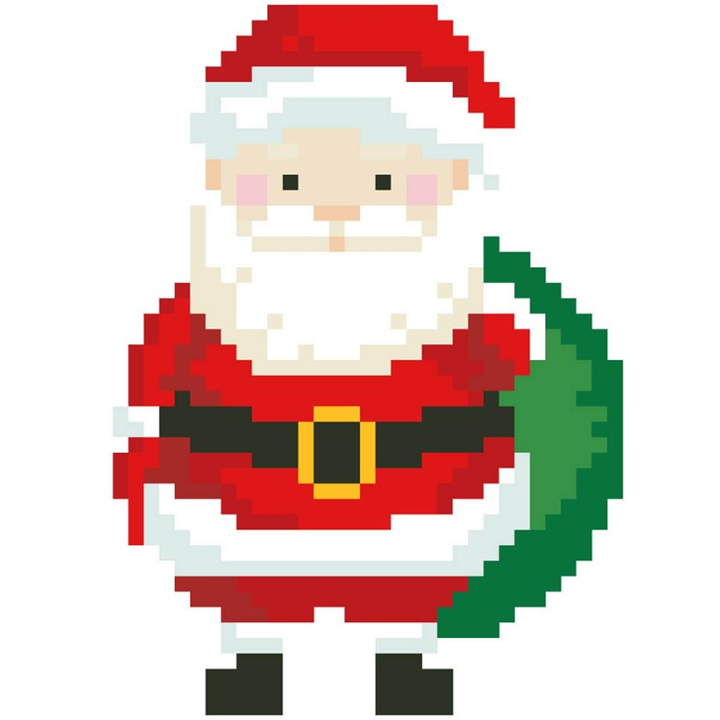 Diamond Dotz Santa Claus Sack - 5.3 x 5.3 in