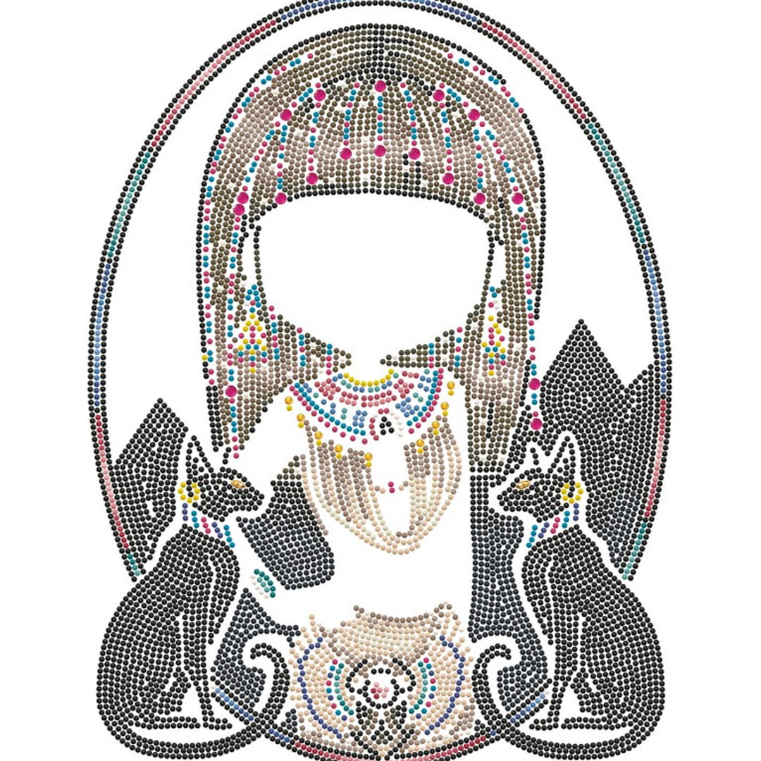 Diamond Dotz Egyptian Princess - 15.75 x 11.81 in