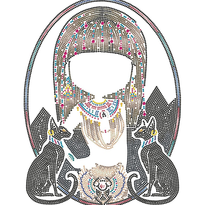 Diamond Dotz Egyptian Princess - 15.75 x 11.81 in