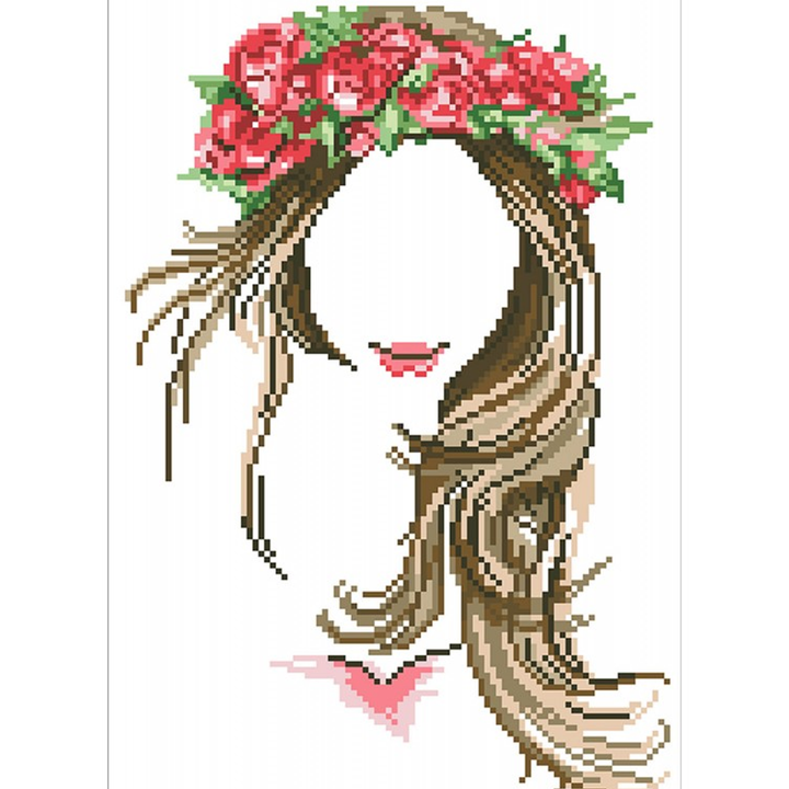 Diamond Dotz Garland Beauty - 16 x 11 in