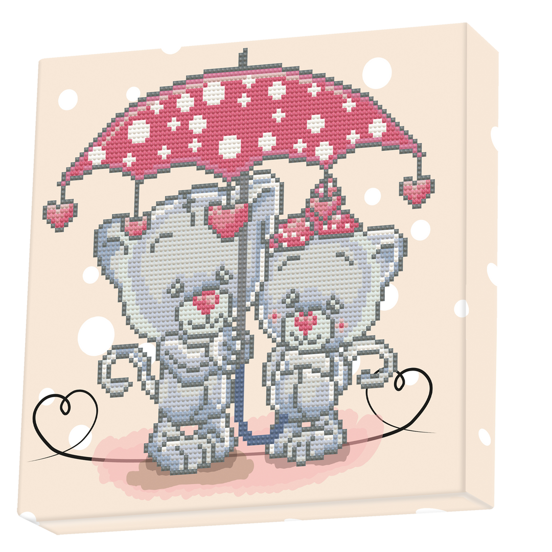 Diamond Dotz It's Raining Love - 11.0" x 11.0"