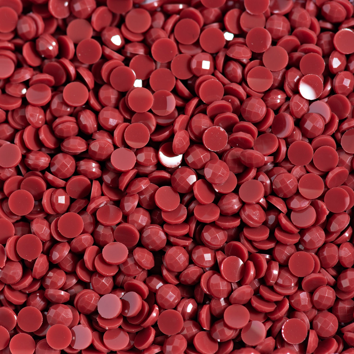 Diamond Dotz 2.8MM 12G DOTZ Cylinder - Light Burgundy