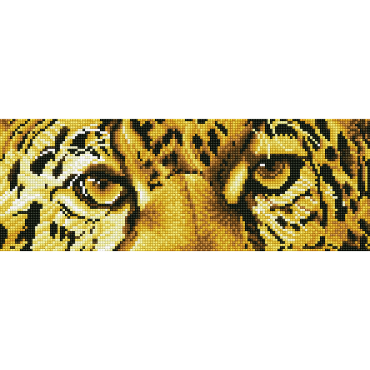 Diamond Dotz Leopard Spy - 16.5 x 5.9 in