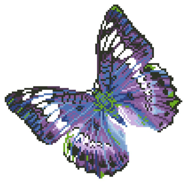 Diamond Dotz Flutter By Mauve - 12 x 12 in