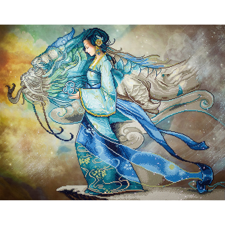 Diamond Dotz Dragon Princess - 26.4 x 33.5 in