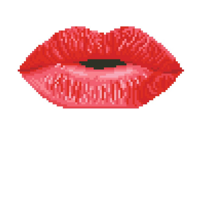 Diamond Dotz Hot Lips - 11.8 x 11.8 in