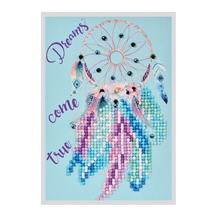 Diamond Dotz Dreams Come True - Diamond Painting Greeting Card