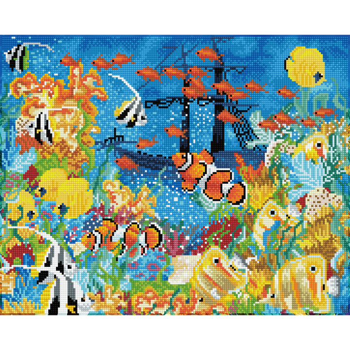 Diamond Dotz Underwater Paradise - 16.14 x 20.08 in