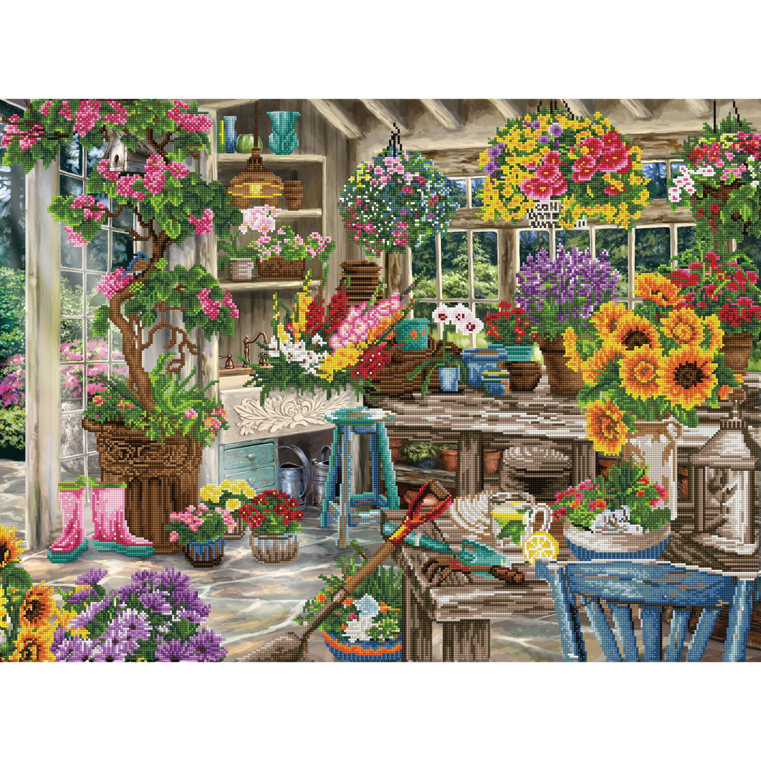 Diamond Dotz Gardener’s Paradise - 29.13 x 39.37 in