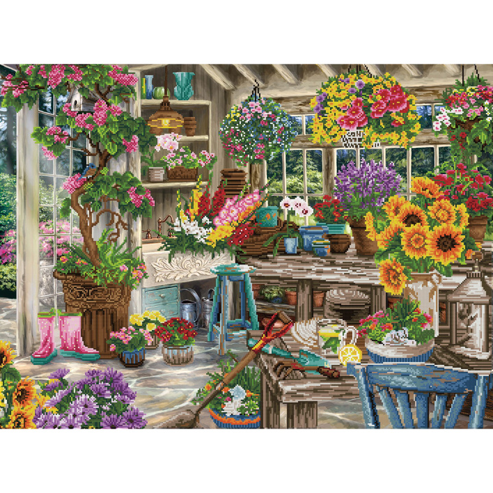 Diamond Dotz Gardener’s Paradise - 29.13 x 39.37 in