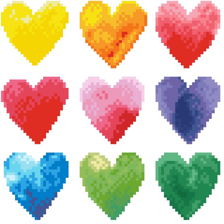 Diamond Dotz Love Rainbow - 9.1 x 9.1 in