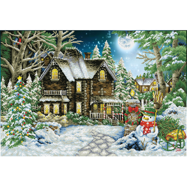 Diamond Dotz Winter Wonderland - 35.4 x 24.4 in