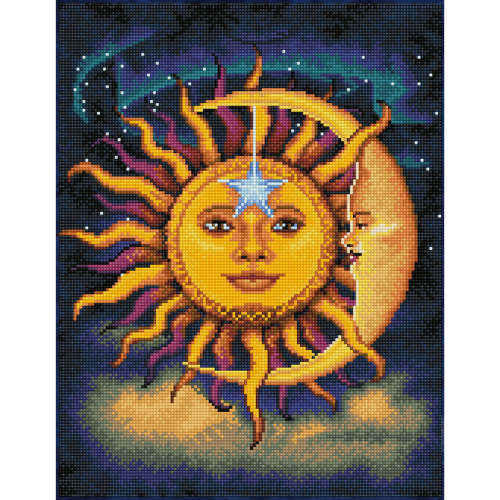Diamond Dotz Sun & Moon - 13.78 x 17.72 in