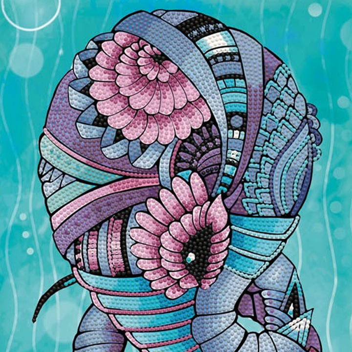 Diamond Dotz Octopus Dance - 29.53 x 10.63 in