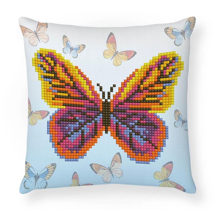 Diamond Dotz Butta Flutta Mini Pillow - 7.1 x 7.1 in