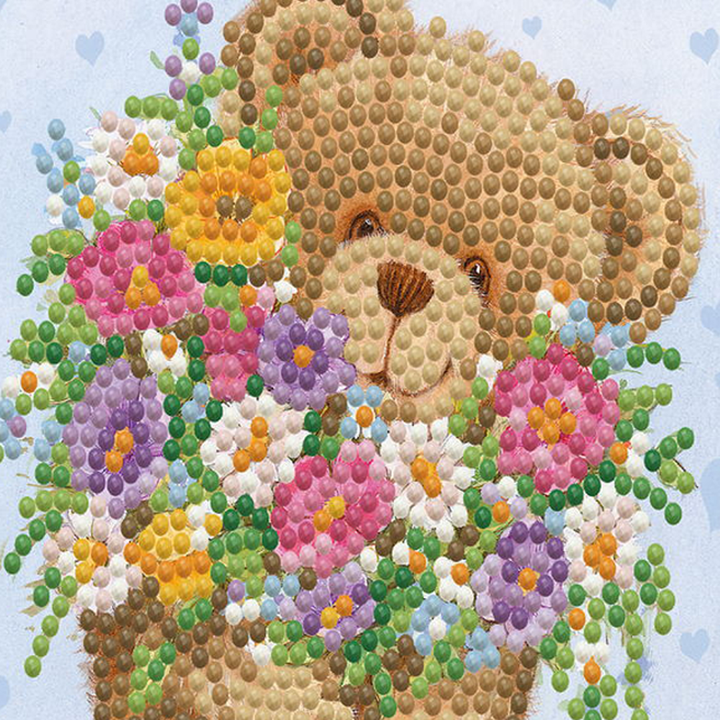 Diamond Dotz Bunch of Love - Diamond Painting Greeting Card