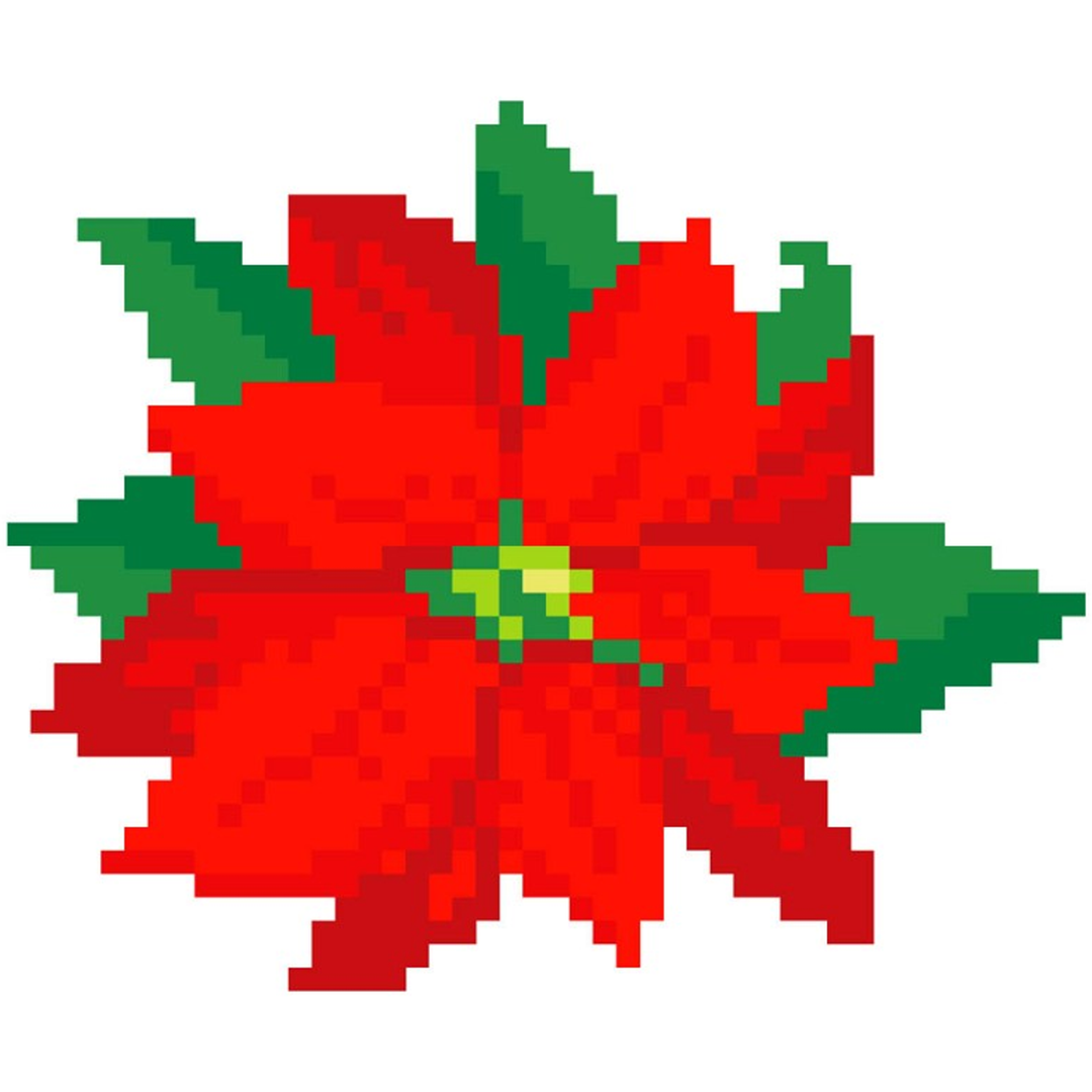 Diamond Dotz Pointsettia - 5.3 x 5.3 in