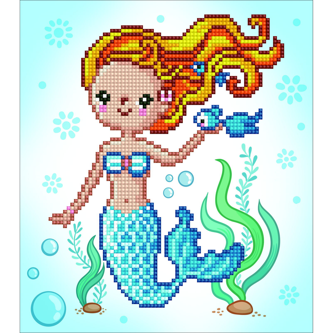 Diamond Dotz Sweet Swimmer - 9.8 x 9.1 in