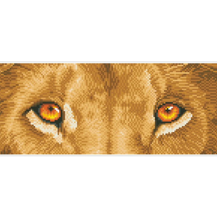 Diamond Dotz Lion Spy - 7.09 x 16.54 in