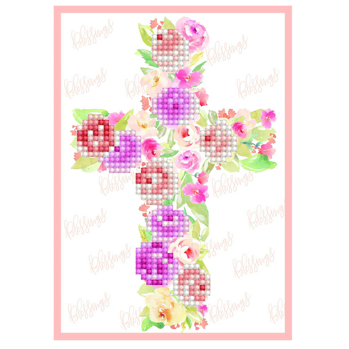 Diamond Dotz Blessings - Diamond Painting Greeting Card