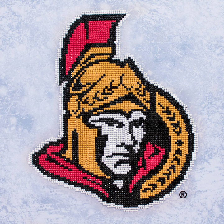 Diamond Dotz NHL Ottawa Senators - 12.6 x 12.6 in