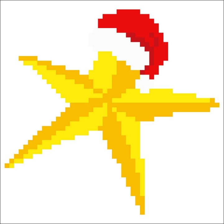 Diamond Dotz Christmas Star Pillow - 7 x 7 in