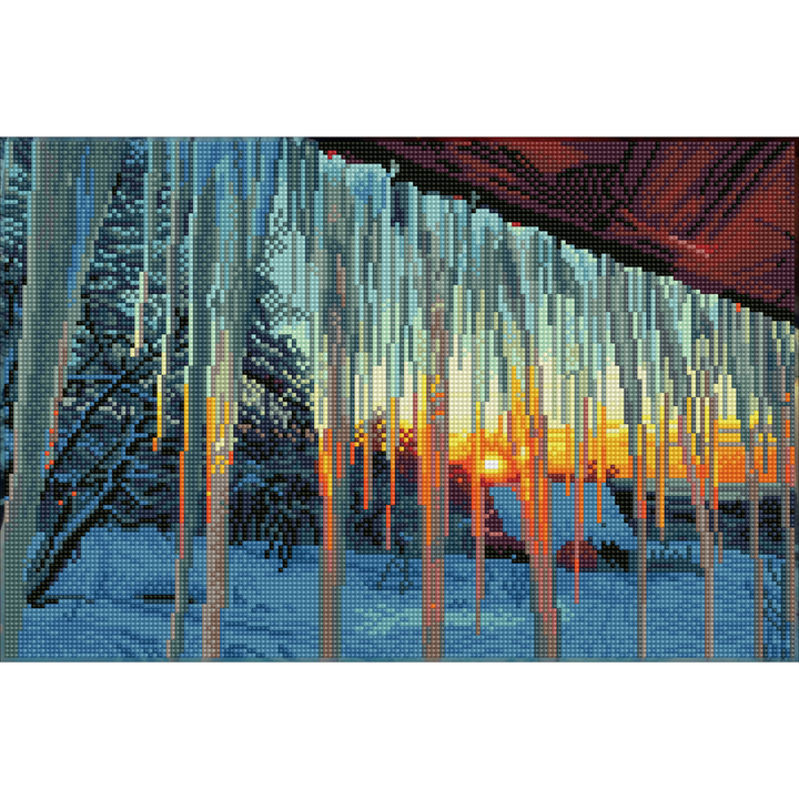 Diamond Dotz Frosty Morn - 18.5 x 12.2 in