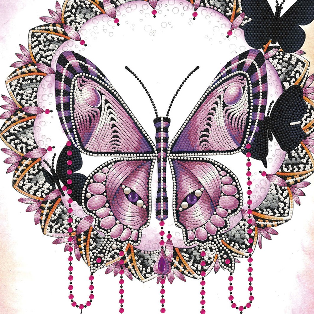 Diamond Dotz Butterfly Art - 20.28 x 16.34 in