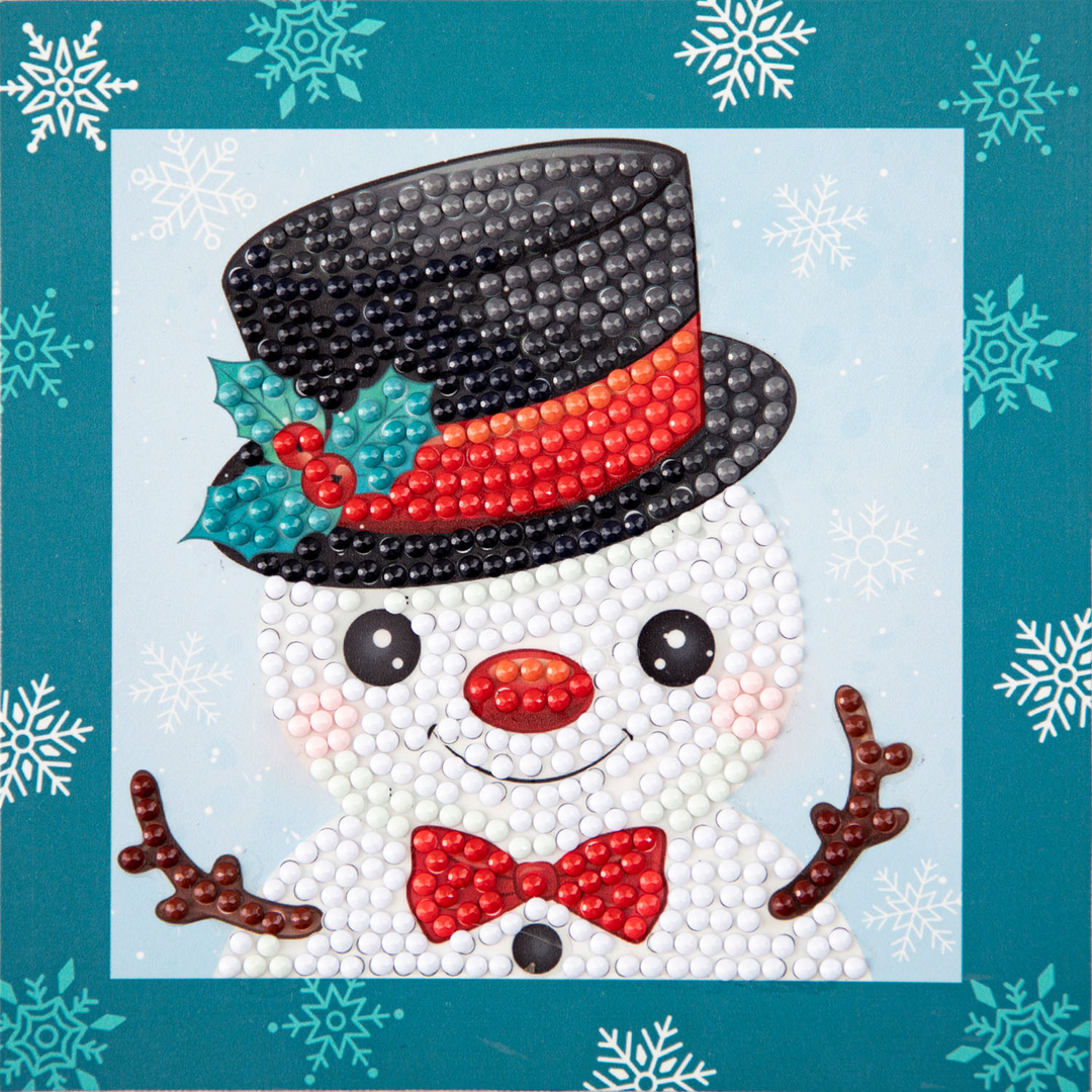 ABEUTY - Kit per pittura a mosaico 5D, con strass e strass a forma di albero di Natale, Babbo Natale e pupazzo di neve, per pittura con diamanti e diamanti (pupazzo di ABEUTY - Kit per pittura a mosaico 5D, con strass e strass a forma di albero di Natale, Babbo Natale e pupazzo di neve, per pittura con diamanti e diamanti (pupazzo di