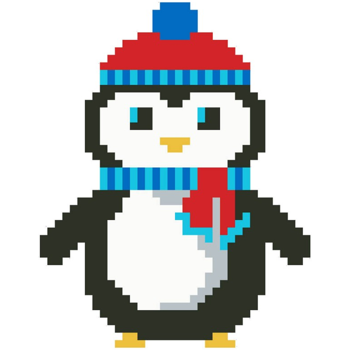 Diamond Dotz Christmas Penguin - 5.3 x 5.3 in