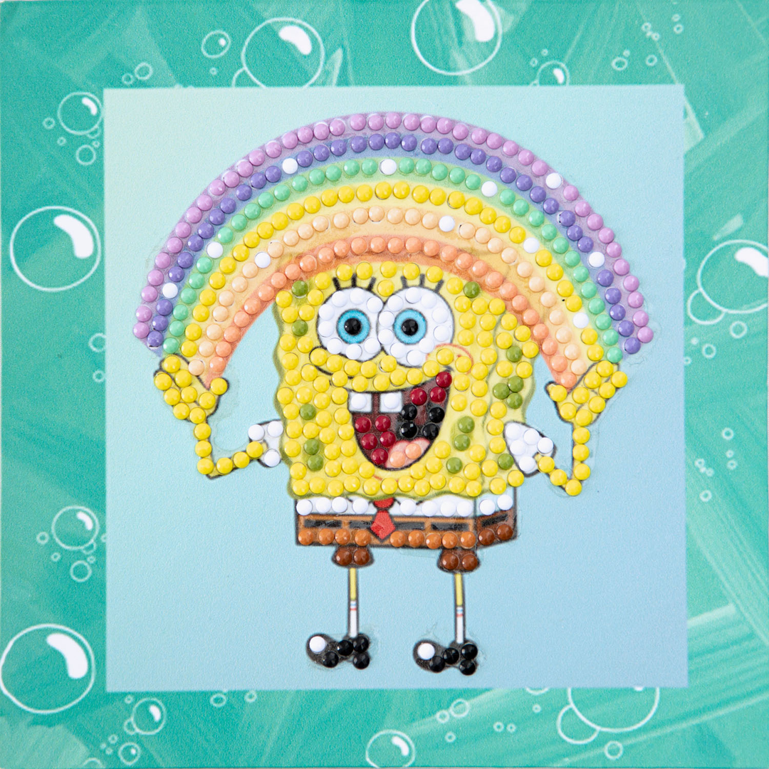 Diamond Dotz SpongeBob Rainbow Cameo - 5.1 x 5.1 in