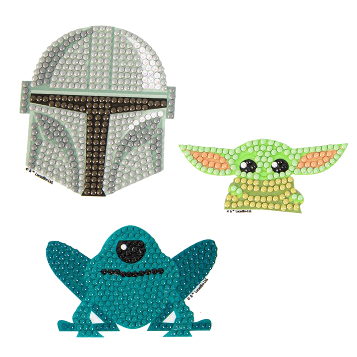 Diamond Dotz Star Wars The Mandalorian DOTZIES Sticker Kit