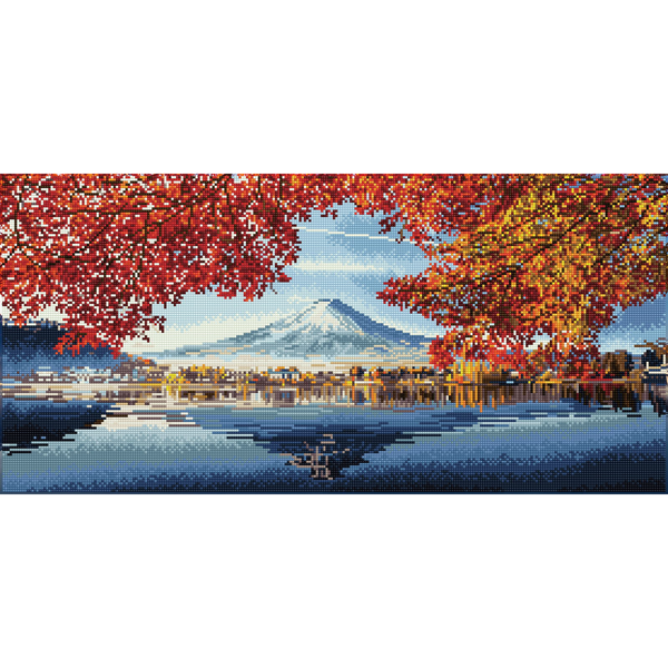 Autumn View | Diamond Painting Kits Fall | Diamond Dotz – DIAMOND DOTZ