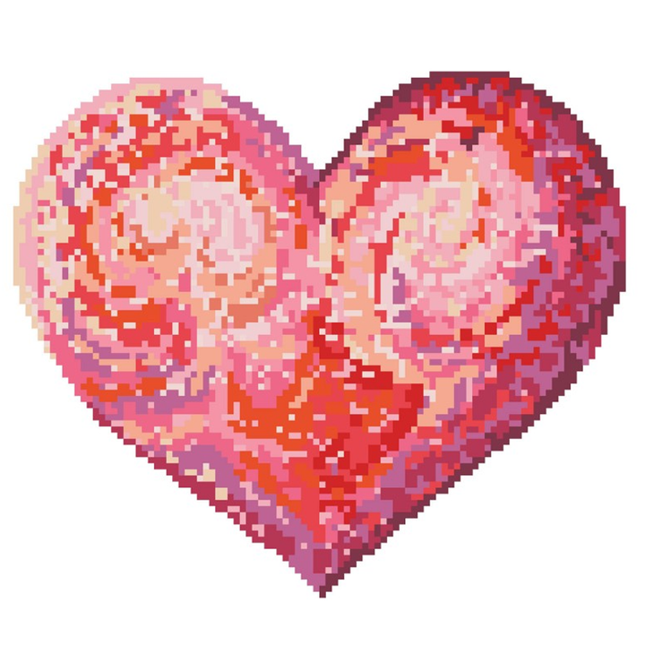 Diamond Dotz Heartfelt with Frame - 16.5 x 12.6 in