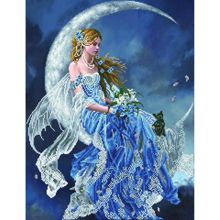 Diamond Dotz Wind Moon - 20.5 x 26.8 in